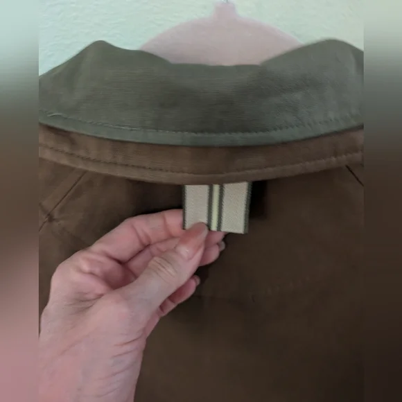 NWT Meibali Trench Coat, Size L - Picture 9 of 9